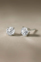 Aurelia 75 – Signature Round Solitaire Earrings
