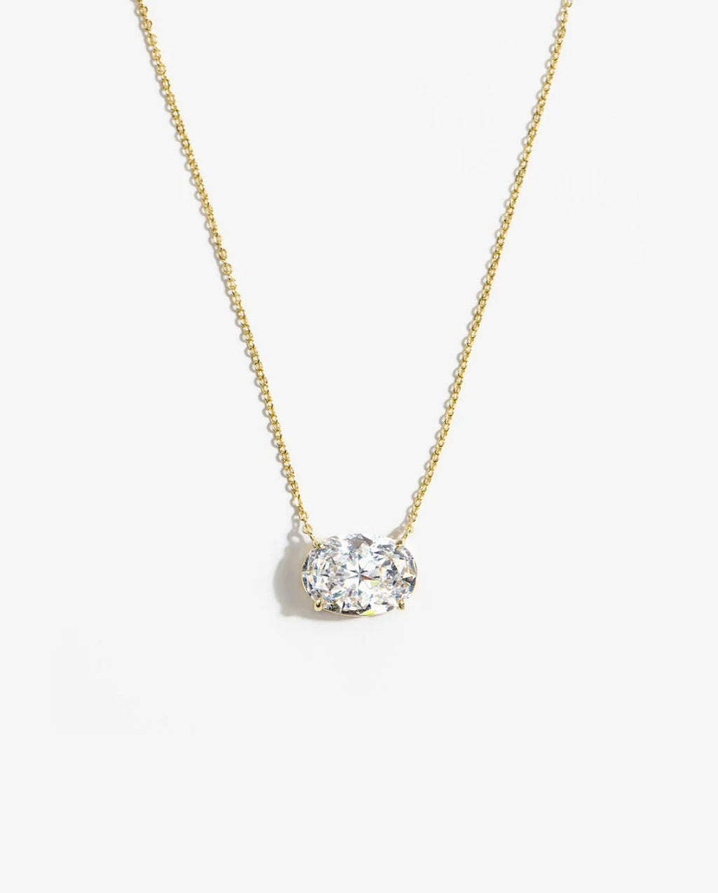 Serenity Arc Moissanite Pendant