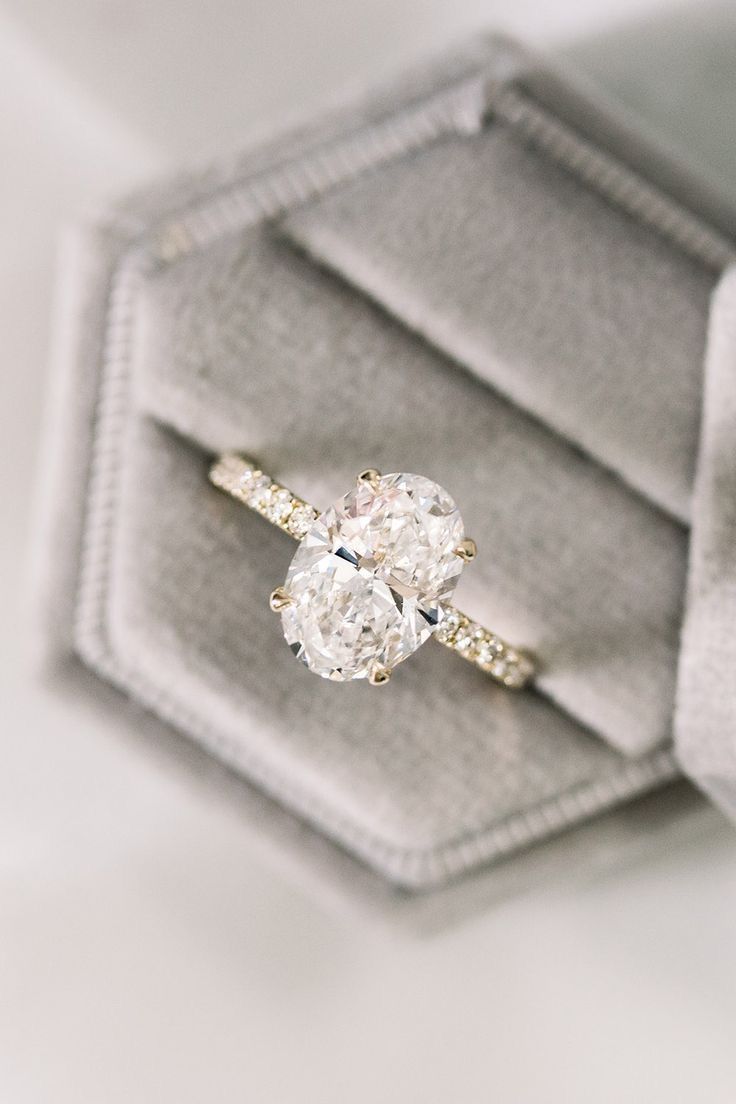 Aurora Luxe 3CT Oval Ring