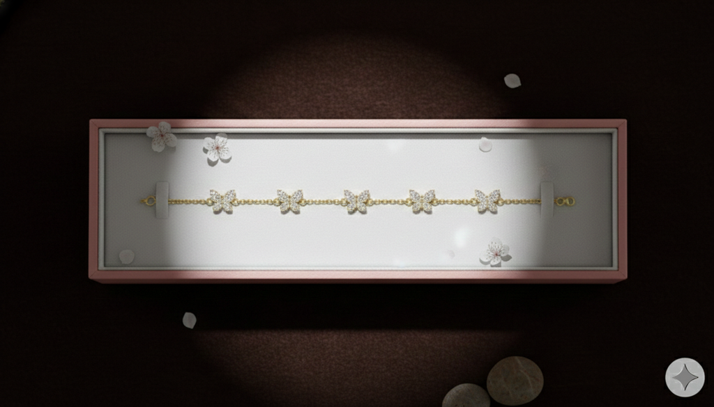 Butterfly Charm Bracelet