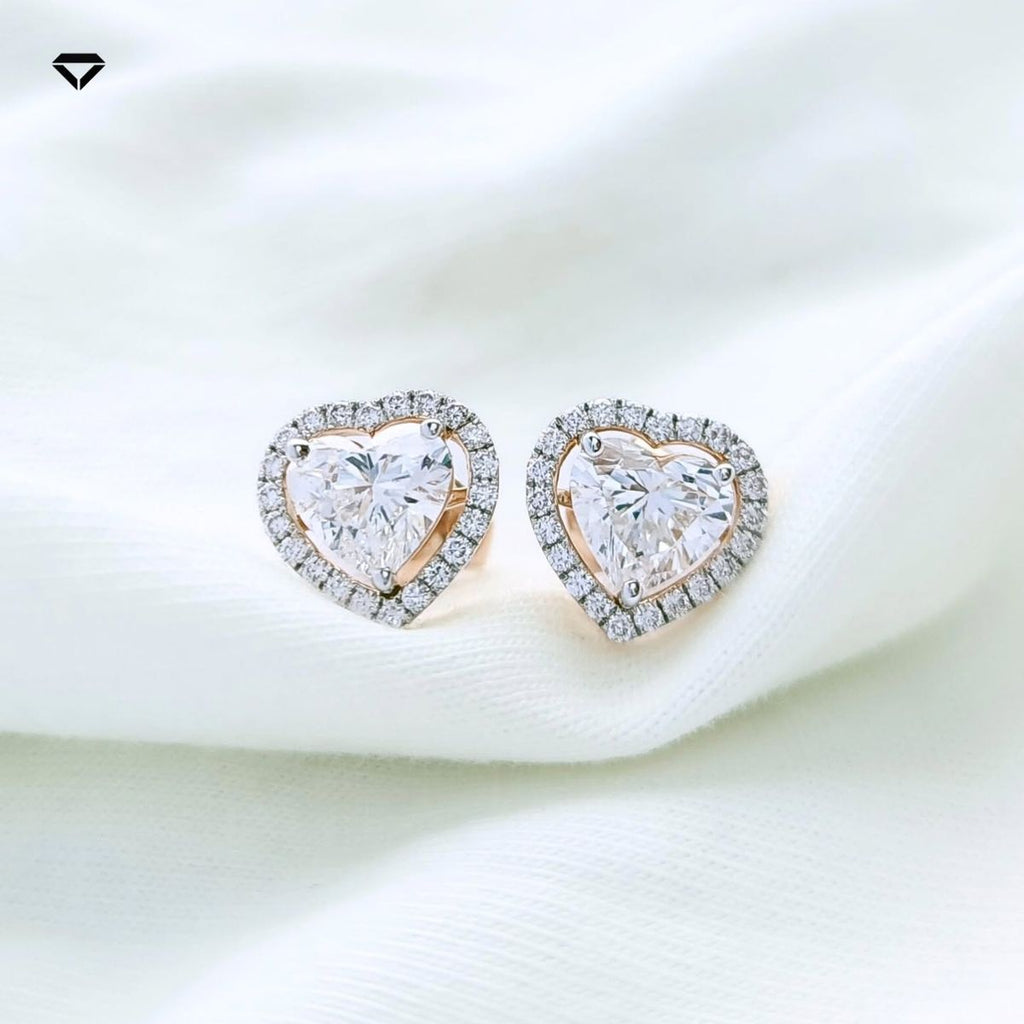 Eterna Halo Radiance Studs