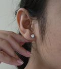 TriaLuxe 50 – 3 Prong Solitaire Stud Earrings