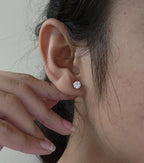 TriaLuxe 50 – 3 Prong Solitaire Stud Earrings